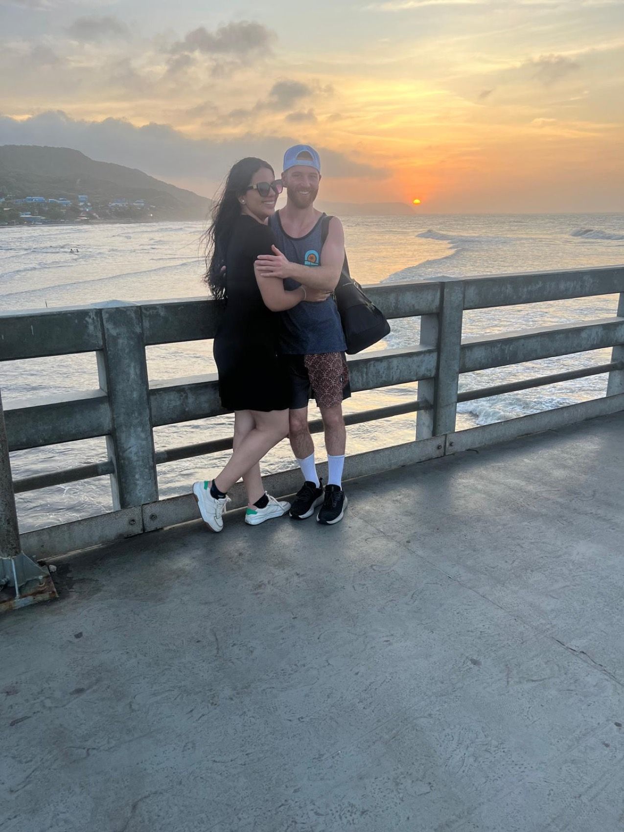 Atardecer en la playa
