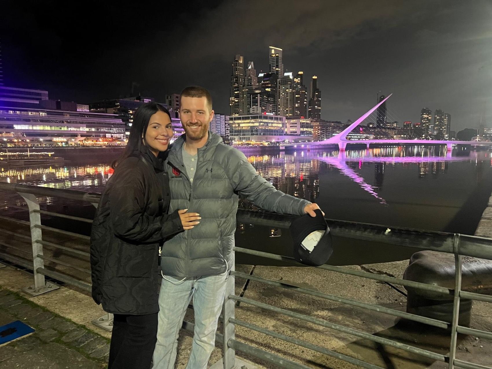 Puerto Madero de noche